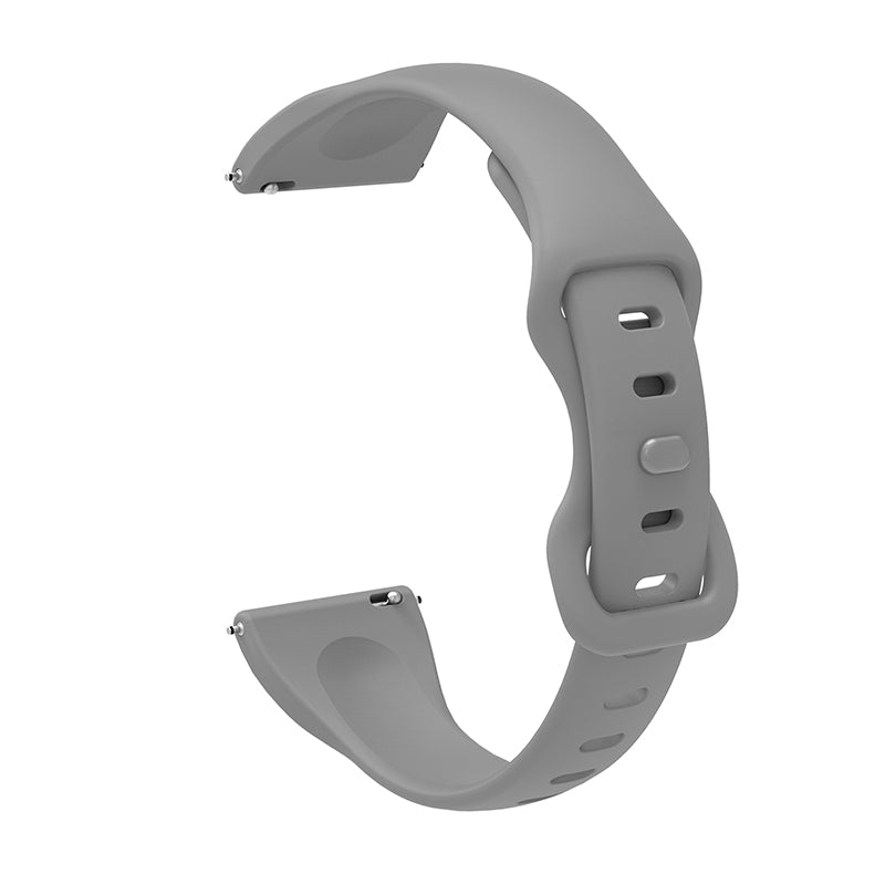 20mm Soft Silicone Smart Watch Band with 8-shaped Buckle Replacement Wrist Strap 20mm Soft Silicone Smart Watch Band with 8-shaped Buckle Replacement Wrist Strap